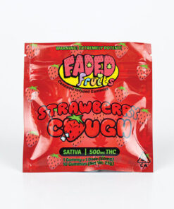 Faded Fruits Gummies Strawberry Cough | SATIVA 500mg