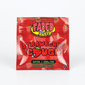 Faded Fruits Gummies Strawberry Cough | SATIVA 500mg
