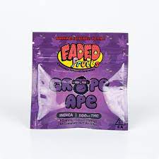 Faded Fruits Gummies Grape Ape | INDICA 500mg