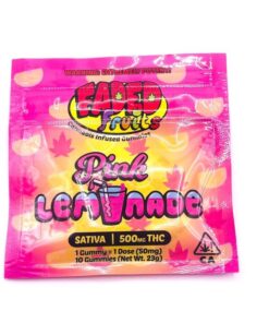 Faded Fruits Gummies Pink Lemonade | SATIVA 500mg